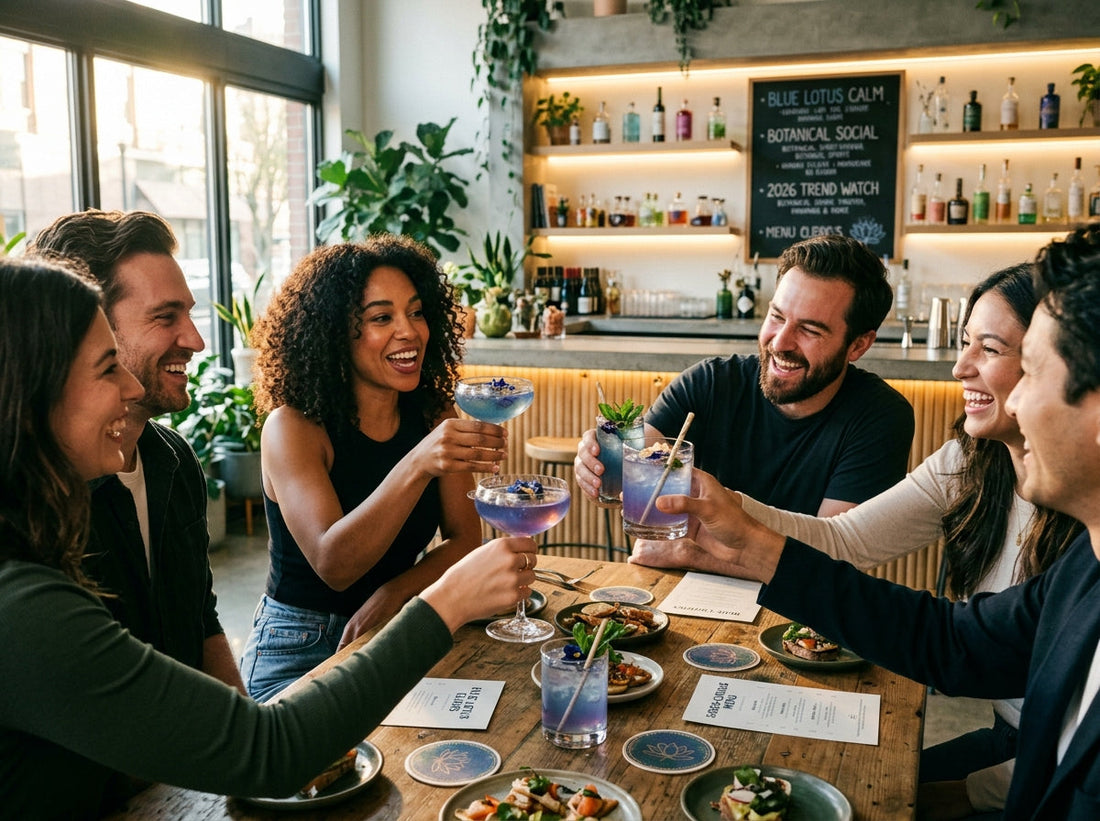 Ditch the Hangover: Why Blue Lotus Is the Alcohol-Free Social Lubricant Taking Over 2026