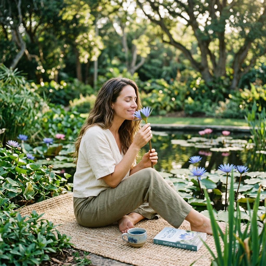 Natural Stress Relief (No Prescription Required): Why Blue Lotus Is Beating Burnout
