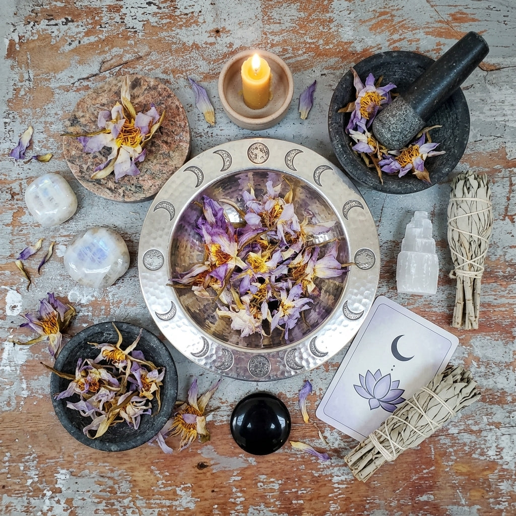 True Egyptian Blue Lotus: The Ultimate Flower for Moon Ceremonies